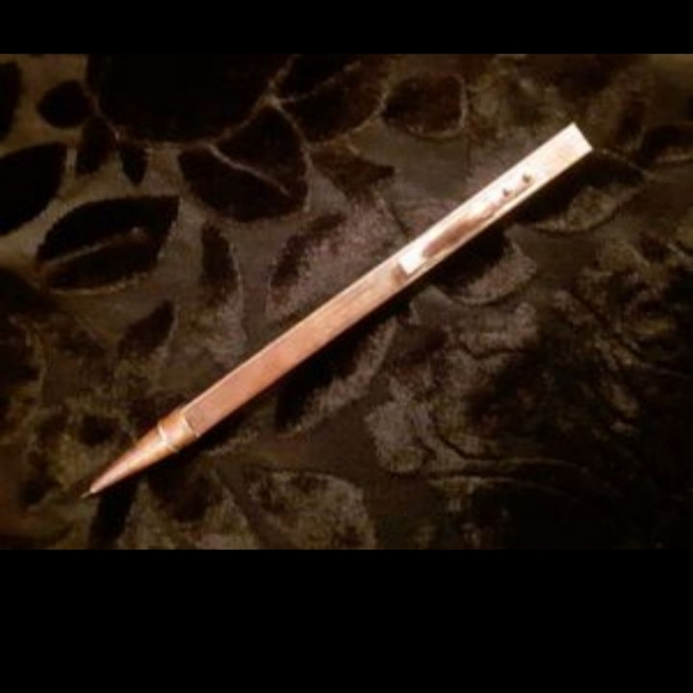 c1900 TELESCOPING MECANICAL PENCIL / RULER - Germany